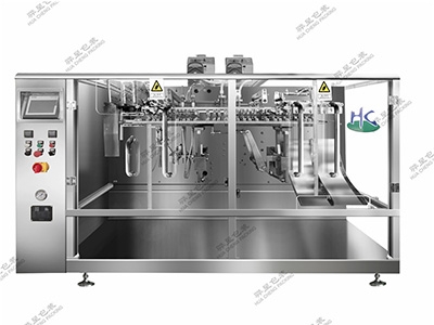 行業需求量大，給袋式包裝機結構精巧運行便利